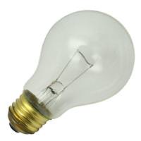 Industrial Performance 50 watt 24 volt A19 Medium Screw Base Clear
